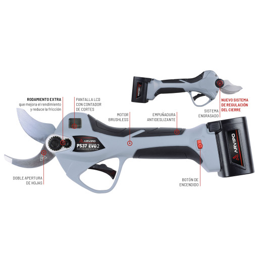TIJERA ARVIPO PS37 EVO2